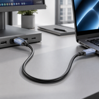 Câble de charge rapide USB C tressé 1m/2m/3m 60W, compatible avec Samsung S23 Note 20 Pad MaccBook Air Nylon 5A