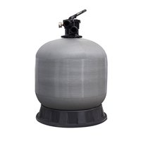 Filtre à sable en fibre de verre personnalisé pour piscine, réservoir pour système de traitement de l'eau, vanne multi-ports, usine OEM