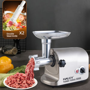 Máquina cortadora de carne comercial de 3000W, embutidora de salchichas de gran capacidad y resistente, eléctrica de cobre para uso doméstico en restaurantes - Product Image 3