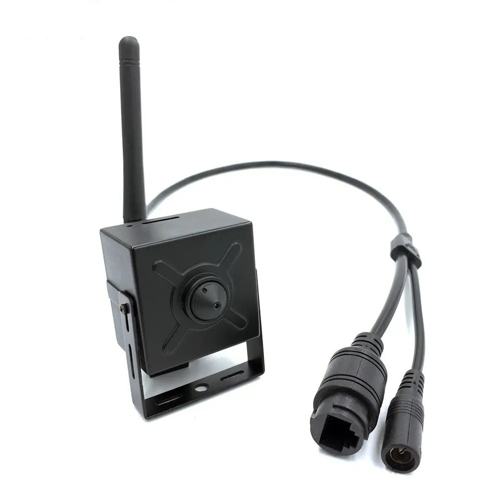 1/3 "Ex-View 0.001Lux 2560x1440 25fps Starlight 4MP H.265/H.264 Mini IP camera network wireless 128G SD Card Super cone Pin hole