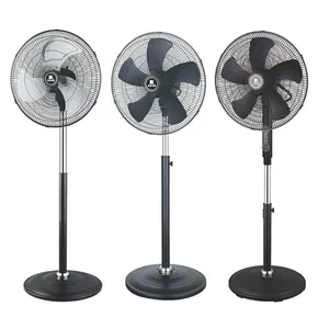 Top jual tinggi disesuaikan daya tinggi inci 20 industri ramah lingkungan outdoor lantai kipas angin stand fan