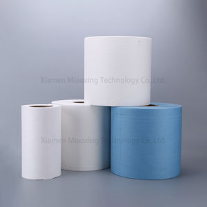 Salviette a secco pesanti Jumbo Roll 45% pp 55% pasta di legno panno resistente usa e getta salviette di carta assorbente industriale - Product Image 4