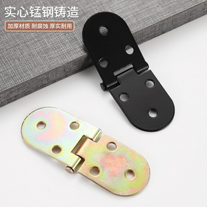 Furniture Hinge Iron 1mm Thickness Durable Surface Mount Minimalist Design - Product Image 1