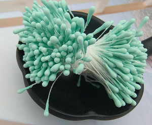 MatteFlower Paquete a granel de 400 estambres y pistilos realistas, flores artificiales DIY, manualidades con limpiapipas, para la vuelta al colegio, floral moderno - Product Image 2