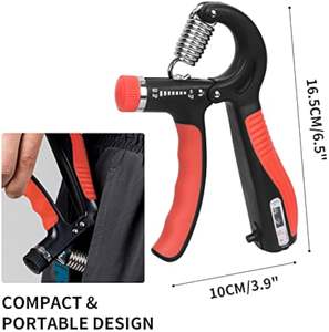 Gripper tangan ABS 10-100kg, untuk penggunaan di rumah, latihan rehabilitasi latihan otot lengan penguat - Product Image 2