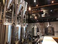 Réservoir conique en acier inoxydable, pour fermoirs de bière, empilable, 3BBL, 5BBL, 7BBL