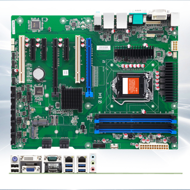 Industrial ATX Motherboard Rich I/O Ports PCIE PCI Q270 Chipset 6/7/8/9th Gen Core/Pentium/Celeron Desktop CPU Stock