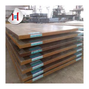 แผ่นเหล็กเคลือบสแตนเลส SS304+A516 GR 70 รีดร้อน มาตรฐาน ASTM/JIS/BS สำหรับงานเชื่อม/ดัด/ตัด ความยาว 50 มม. สำหรับงานตู้คอนเทนเนอร์ - Product Image 1