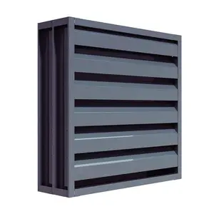 Jendela pintu Aluminium Louver Aluminium harga/6063T5 Harga jendela pintu Aluminium/ukuran standar pintu dan jendela Aluminium