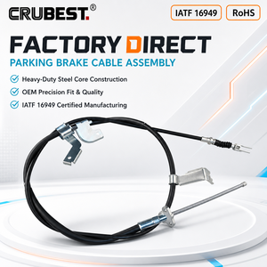 Cable de Freno de Estacionamiento OEM 46430-0K030 LH para Toyota Hilux <span class=keywords><strong>Vigo</strong></span> 2005-2015 KUN15/16 TGN15/16, Directo de Fábrica, Fabricante con Certificación IATF16949 - Product Image 1