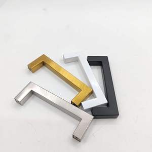 Tirador de Barra Angular para Cajones de Muebles Cuadrados de Acero Inoxidable Pulido o Satinado para Armario y Cocina con Fácil Instalación - Product Image 5