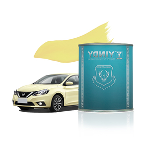 สีอะคริลิคสำหรับรถยนต์ YINDY S-W0318 2K สีเหลืองถั่ว  แบบสององค์ประกอบ เนื้อเมทัลลิก สำหรับพ่นเคลือบผิว  ซ่อมแซมตัวถังรถยนต์ - Product Image 1