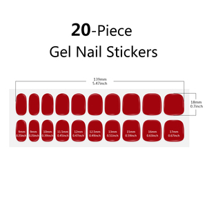 Adesivi per Unghie 5D a Forma di Fiore, Adesivi 3D a Forma di Cuore per Unghie Francesi, Fornitore Affidabile di Nail Art Natalizia e Autunnale - Product Image 6