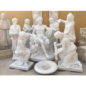 Estatua DE <span class=keywords><strong>DIOS</strong></span> clásica griega de mármol blanco de alta calidad personalizada, escultura de <span class=keywords><strong>Apolo</strong></span> y Daphne - Product Image 1