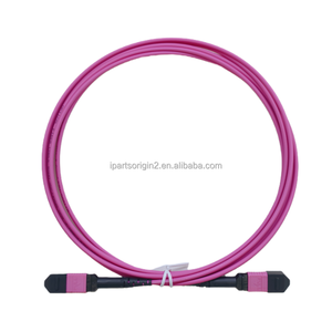 Cable de Fibra Óptica MPO Hembra a MPO Hembra para Uso en Interiores, Cable OM4 de 12 Núcleos Tipo B, 3 Metros, Multimodo - Product Image 2