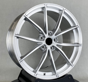 Jantes forgées brossées sur mesure 18 19 20 21 22 23 pouces 5x112 5x114.3 5x120 en alliage pour AMG Audi <span class=keywords><strong>RS</strong></span> BMW M Power Ferrari Racing Car - Product Image 1