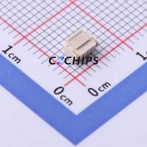 HDGC0802WV-S-3P Wire-to-Board Pin Header SMD,P=0.8mm Connector 1x3P 0.8mm Vertical Mount 3P - Product Image 2