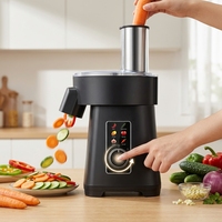 Hachoir Électrique Multifonctionnel pour Aliments, Salades, Légumes, Râpe à Fromage, Coupe-Légumes, Contrôle par Bouton, Vente en Gros