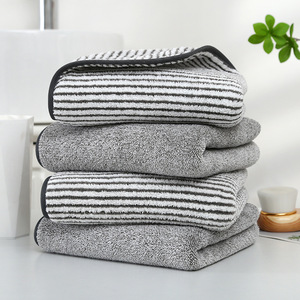 Asciugamano da Bagno Giapponese Assorbente, Senza Pelucchi, Morbido, ad Asciugatura Rapida, in Pile di Corallo Intrecciato per <span class=keywords><strong>la</strong></span> Casa - Product Image 2
