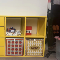 Meuble de rangement commercial modulaire en métal, présentoir en cubes, idéal pour le salon et le bureau