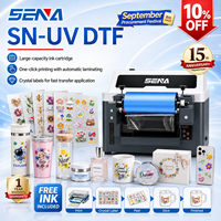 Imprimante UV DTF A3 Epson I3200 pour étiquettes, machine d'impression par transfert de pâte, imprimante à rouleaux pour autocollants en cristal