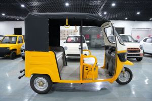 Nuevo Triciclo Eléctrico Abierto para Pasajeros con Techo para una Movilidad Urbana Eficiente - Product Image 2