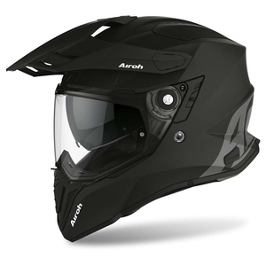 Casque de moto Airoh Commander Enduro noir en fibre composite XL - Product Image 1