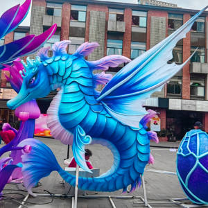 Vente chaude LED Tissu Fil <span class=keywords><strong>Dessin</strong></span> Coloré Animal <span class=keywords><strong>Dragon</strong></span> pour les Événements du Nouvel An - Product Image 5