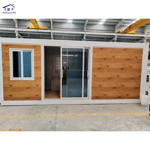 Maison conteneur mobile pliable à double aile en acier, villa résidentielle extensible, maison préfabriquée modulaire - Product Image 2