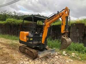 Mini-excavatrice d'occasion de 3 tonnes avec moteur Yanmar, chenilles hydrauliques et pompe hydraulique Kawasaki - Product Image 2