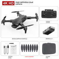 Drone RC Quadricoptère L900 Pro avec Flux Optique, Évitement d'Obstacles, Double Nacelle, GPS, Caméra 4K Brushless et FPV pour Adultes
