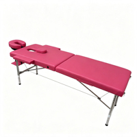 Tragbare Klappbare Massageliege mit Parallelstangen, Faltbare Gesichtsmassageliege