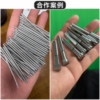 Poinçons en carbure de tungstène avec revêtement TiN, polissage miroir, HRC 62-65, tolérance de 0,005 mm pour ensemble de matrices de poinçonnage de moules de presse
