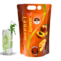 Distributeur de jus en sachet Bag-in-Box de 1,5 L et 3 L avec valve pour spiritueux, rhum, cocktails, liqueurs, vodka, bière, soda – Taille personnalisée
