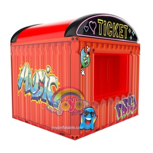 Cartoon Inflatable Ticket Booth Outdoor Inflatable Snack Sales Stall Water Park Inflatable <b>Bracket</b> Equipment - Product Image 2