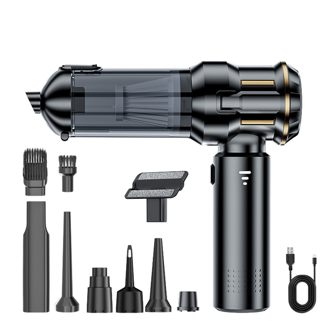 Portable Cordless 2-in-1 Handheld Car Vacuum Cleaner ABS Mini High Suction Blow Suction Integrated Technology Wireless Car