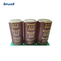 Module de pack de supercondensateurs BITWELL 3 séries 8.1V/9V 120F à prix réduit, personnalisable, pour usage automobile et médical