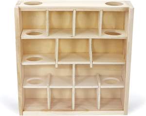 Laberinto <span class=keywords><strong>de</strong></span> <span class=keywords><strong>túnel</strong></span> <span class=keywords><strong>de</strong></span> hámster <span class=keywords><strong>de</strong></span> madera con cubierta, escondite y <span class=keywords><strong>túnel</strong></span> juguetes <span class=keywords><strong>de</strong></span> exploración para hámsteres enanos ratones jerbo pequeño - Product Image 1