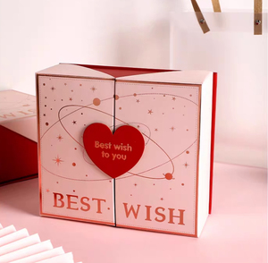 Customized Double-Door Open Magnetic Cardboard Gift Packaging Box for Perfume & Sweet with Matt <b>Lamination</b> & Embossing Printing - Product Image 3