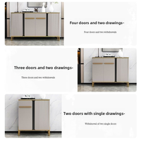 Armoire à manger moderne simple pour meubles de maison armoire de cuisine murale de luxe pour balcon armoire à chaussures de rangement pour salon