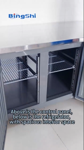 Ticari Paslanmaz Çelik Soğutmalı/Donduruculu Hazırlık Masası Büyük Kapasiteli Verimli Soğutma Ticari Mutfaklar İçin - Product Image 3