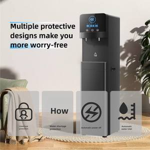 Distributore d'Acqua Elettrico da Esterno Autoportante Caldo e Freddo, Caricamento dal Basso, in Plastica, per Uso Domestico e Alberghiero, 2000 PPB - Product Image 3