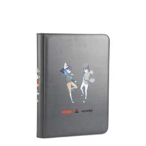 Offre Spéciale PU Free Logo Business Photo <span class=keywords><strong>Game</strong></span> Cards collector 4 9 12 poche Album de reliure de cartes commerciales avec fermeture éclair - Product Image 3