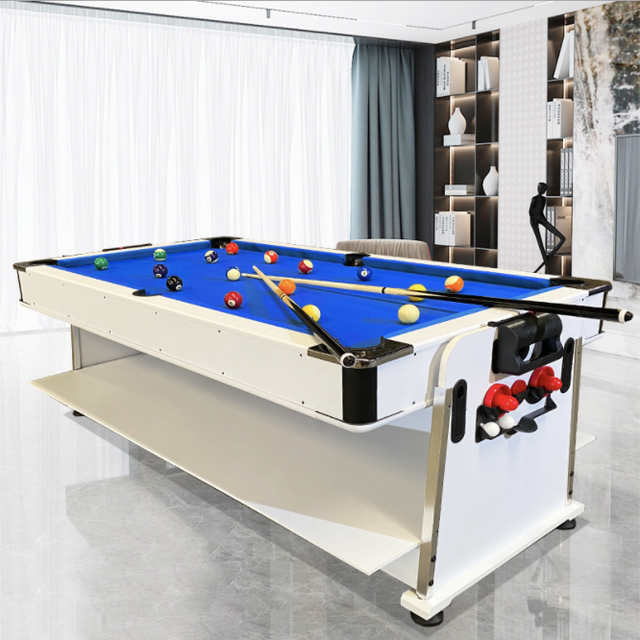 Home Entertainment 4 in 1 Modern Multi Game Billiard Pool Table With Air Hockey Table Tennis Table and Dinning