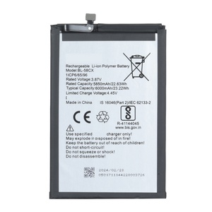 6000mAh Rechargeable <b>Mobile</b> Cell Phone Lithium <b>Battery</b> for Infinix Zero Cycle Smart 7 8 Plus BL-58CX - Product Image 3
