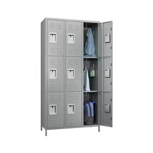 Casilleros <span class=keywords><strong>de</strong></span> almacenamiento <span class=keywords><strong>de</strong></span> Gabinete <span class=keywords><strong>de</strong></span> acero y metal <span class=keywords><strong>de</strong></span> 3 niveles <span class=keywords><strong>para</strong></span> garaje <span class=keywords><strong>de</strong></span> oficina en casa <span class=keywords><strong>de</strong></span> gimnasio escolar <span class=keywords><strong>para</strong></span> empleados - Product Image 5