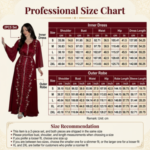 Abaya ouverte deux pièces pour femmes, en mousseline de soie, avec robe intérieure soyeuse, strass thermocollés, OEM - Product Image 4