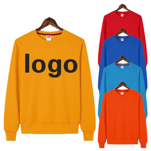 OEM all'ingrosso 60 cotone 40 poliestere felpa strizzacervelli Logo personalizzato privato <span class=keywords><strong>stampa</strong></span> girocollo felpa <span class=keywords><strong>senza</strong></span> cappuccio - Product Image 1