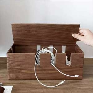 <span class=keywords><strong>Cache</strong></span>-câbles en bois épais écologique pour <span class=keywords><strong>meuble</strong></span> <span class=keywords><strong>TV</strong></span> de salon, dissimulant les fils - Product Image 6