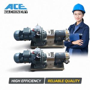 Ace Adjustable <b>Flow</b> Rate High Viscosity Stainless Steel Honey Head Rotary Lobe Pump Food Grade Industry Sanitary Heat Jacket for - Product Image 4